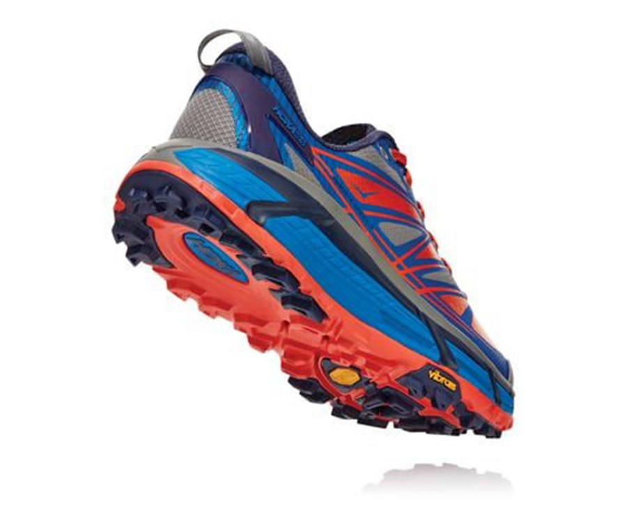 Tenis Trail Hoka One One Masculino Azuis - Mafate Speed 2 - 483-DKQGMP